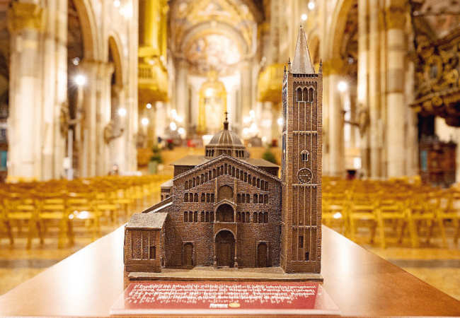 Il modellino del Duomo di Parma per non vedenti e ipovedenti