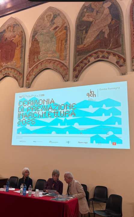Cerimonia premio INARch 2026 Emilia Romagna