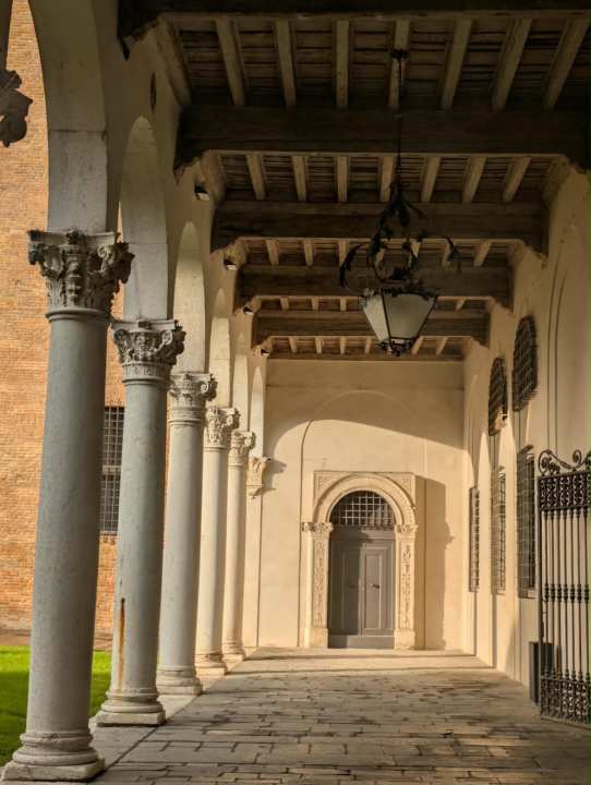 Palazzo dei Diamanti a Ferrara - Particolare