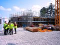 sopralluogo cantiere completato secondo solaio residenza anziani cittadella benessere parma