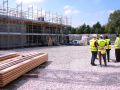 sopralluogo cantiere completato secondo solaio residenza anziani cittadella benessere parma