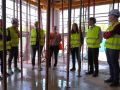sopralluogo cantiere completato secondo solaio residenza anziani cittadella benessere parma