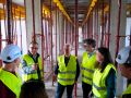 sopralluogo cantiere completato secondo solaio residenza anziani cittadella benessere parma