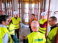 sopralluogo cantiere completato secondo solaio residenza anziani cittadella benessere parma