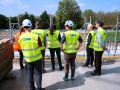 sopralluogo cantiere completato secondo solaio residenza anziani cittadella benessere parma