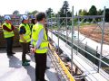 sopralluogo cantiere completato secondo solaio residenza anziani cittadella benessere parma