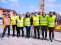 sopralluogo cantiere completato secondo solaio residenza anziani cittadella benessere parma