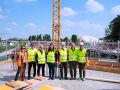 sopralluogo cantiere completato secondo solaio residenza anziani cittadella benessere parma