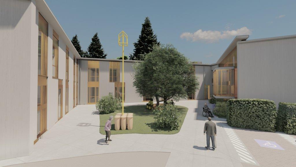 Cittadella del Benessere Allodi Proges Parma render CRA 2021