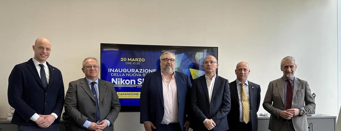 Inaugurazione sede Nikon SML Solution nel Capannone 15B Ex Reggiane