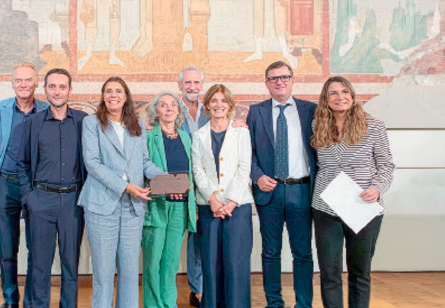 Premiazione InArch all'Azienda Impresa Allodi